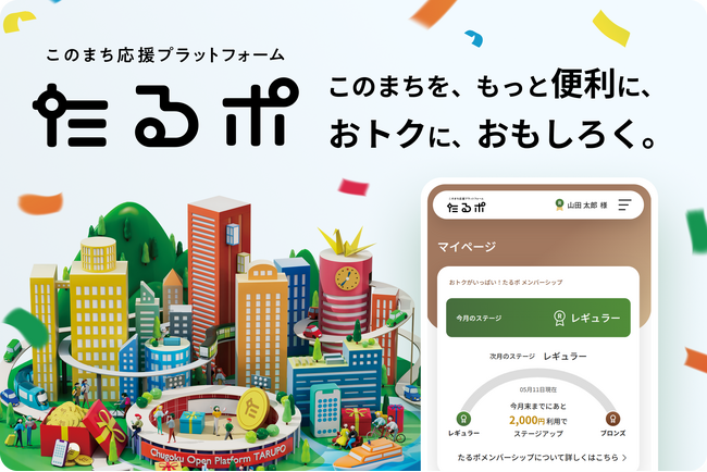 中国新聞社の地域プラットフォーム「たるポ」が会員40万人に到達
