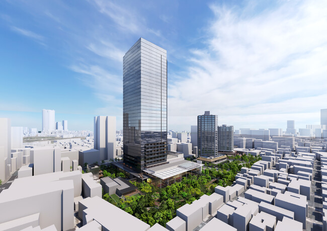 「北青山三丁目地区第一種市街地再開発事業」新築着工 青山のにぎわいの中心に約1haの樹林帯と文化・流行発信拠点が誕生