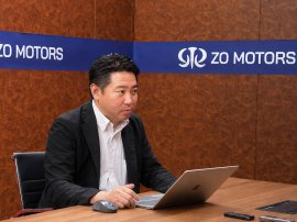ZO MOTORS株式会社 商用車営業部部長 岡部純也氏 ZO MOTORS株式会社 商用車営業部部長 岡部純也氏