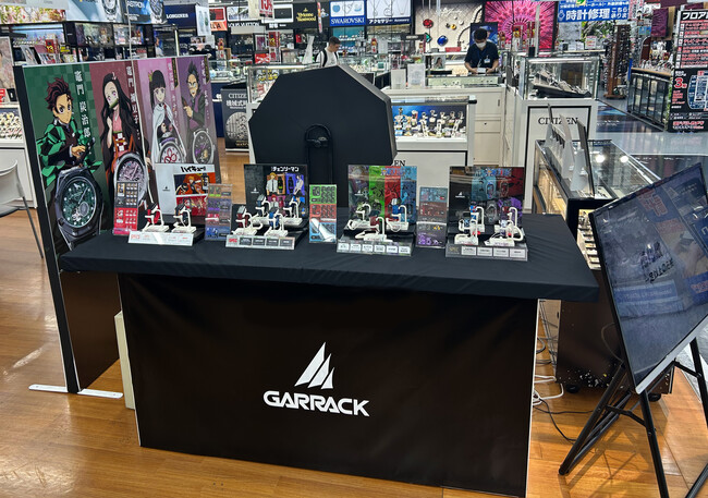 GARRACKは、ヨドバシカメラ マルチメディアAkiba店にて、6月5日(金)より取扱いラインナップをさらに拡大！予約受付中の先行販売モデルもご覧いただける展示も実施します。