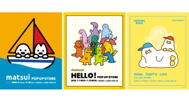 「matsui」「JOGUMAN」「SSEBONGRAMA」のPOP UP SHOPが登場 【＆R POP ART STORE】開催