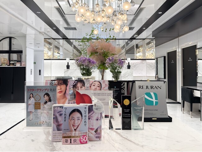 【受賞のご報告】THE ROPPONGI CLINIC、PharmaResearch社より「REJURAN(R) Top Clinic SILVER」に認定
