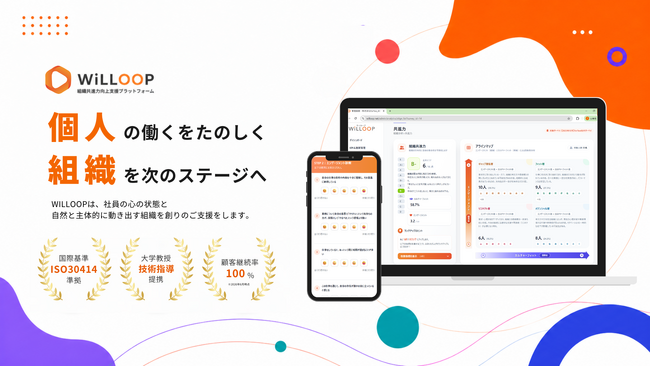 組織共進力向上支援サービス「Willoop」、大学教授より学術指導 ――「はたらく」に特化したカルチャーフィットで事業展開