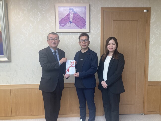埼玉県本庄市社会福祉協議会へ寄付金を贈呈いたしました