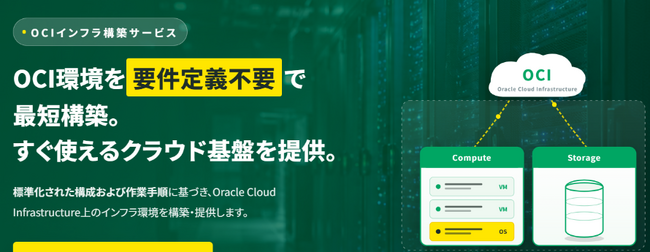 クロスキャット、設計・構築プロセスの標準化により、要件定義不要でOracle Cloud Infrastructure（OCI）環境を最短導入する「OCIインフラ構築サービス」提供開始