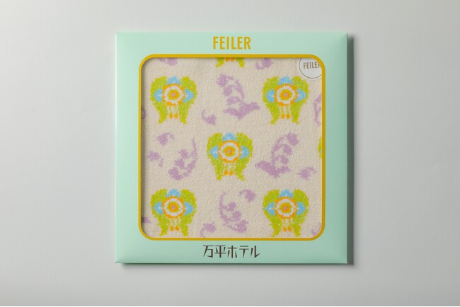 【万平ホテル】アルプス館90周年記念企画 FEILERコラボ第4弾「万平レトロすずらんハンカチ」を発売
