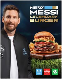 アメリカンレストラン「ハードロックカフェ」メッシの名を冠した期間限定スペシャルバーガー「MESSI LEGENDARY BURGER」