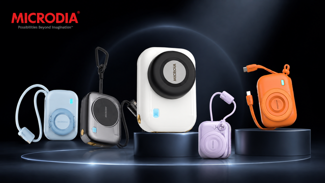 ケーブルを忘れても充電できる。MICRODIA、USB-C・Lightning内蔵モバイルバッテリー「UNO」シリーズを国内提案開始