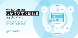 コンテンツとサービスサイトの制作・運用を一気通貫で支援！「BtoBサービスサイト制作・支援サービス」を提供