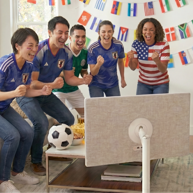 「あなたの部屋が、スタジアムになる！」27インチ移動式スマートモニター「AN-M036」がAmazonにて期間限定スポーツ観戦応援キャンペーンを開催!