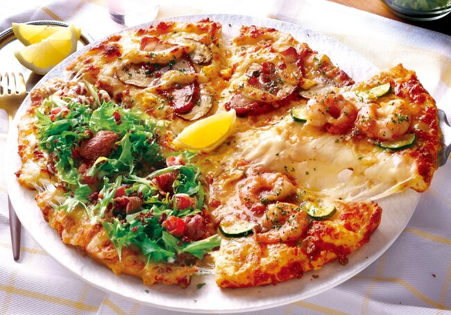 いつものおうち時間、今日は3つの美味しさ ひとり占め！　ピザーラ『夏のナチュラルチーズトリオ』『夏のプレミアムトリオ』発売