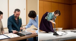 「思いを伝える」環境書道家の山本玲葵氏、ジャパンエキスポ・パリで日本の精神文化を発信