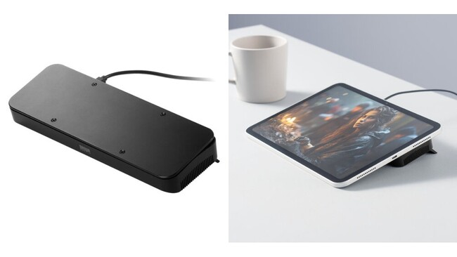 タブレット・ノートPCを密着冷却!USB給電式の小型ペルチェ冷却クーラーを発売