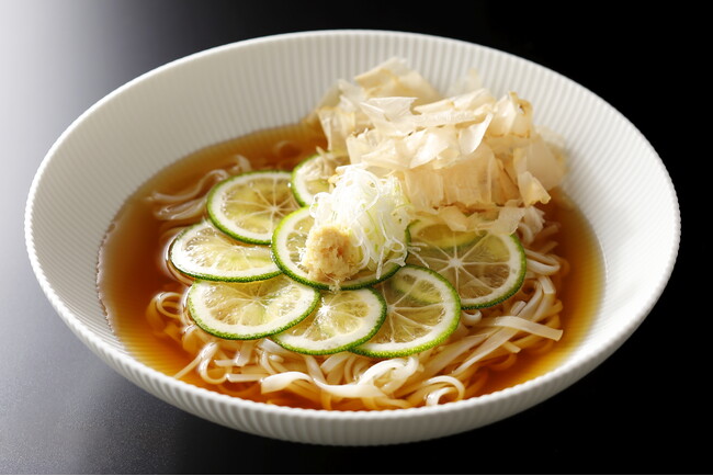 40℃の“酷暑”も吹き飛ばす!至高の涼快麺『冷製香りカボスうどん』夏季限定で販売開始