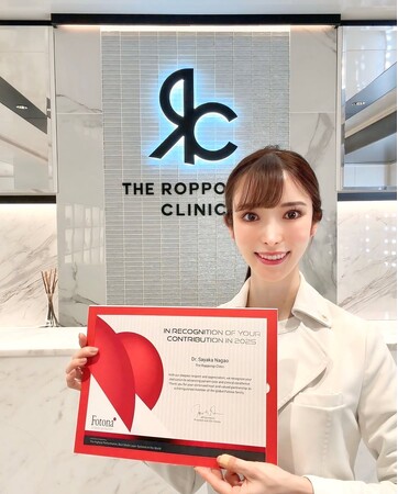【受賞のご報告】THE ROPPONGI CLINIC 長尾沙也加医師がFotona社より2025年度功労表彰を受賞
