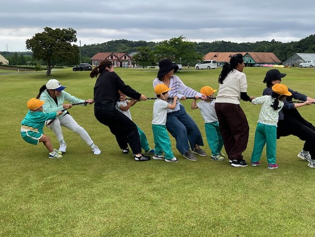 なつかし～！観光バスで行く幼稚園親子遠足　　　　　　　　　　　東京ドイツ村で自然体験・国際交流・親子交流を実現～
