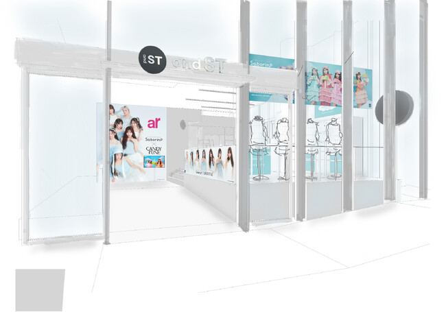 「サボリーノ」×「CANDY TUNE」期間限定POPUPストアが6月12日（金）よりand ST TOKYOにてオープン！
