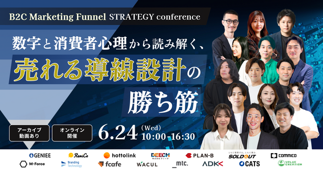 「BtoC Marketing Funnel STRATEGY Conference～数字と消費者心理から読み解く、売れる導線設計の勝ち筋～」にWACULが登壇