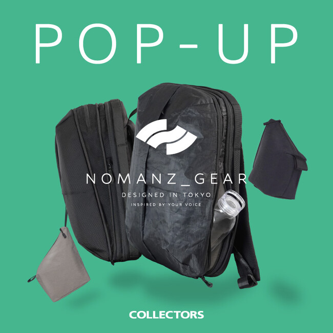 【COLLECTORS】ギアブランド『NOMANZ_GEAR』POP-UPキャラバン展開を6月12日よりスタート