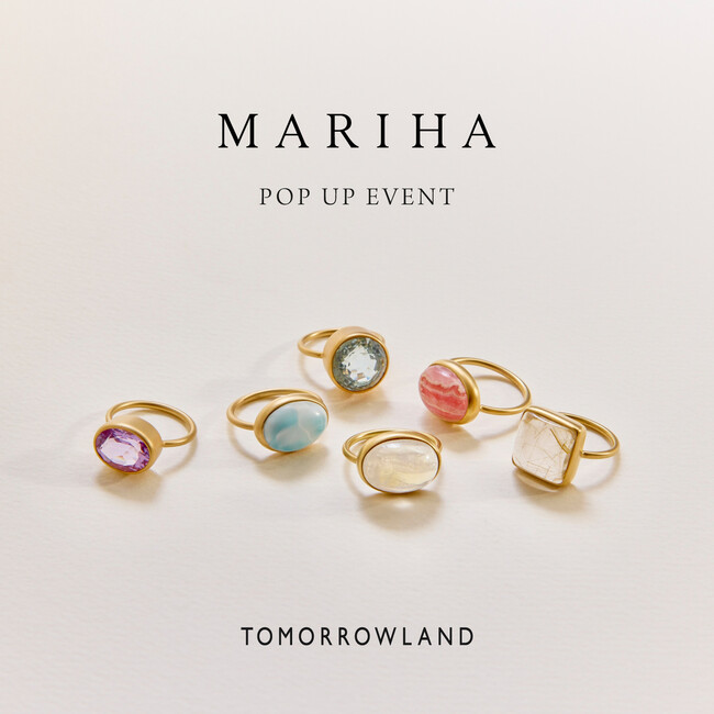 〈MARIHA（マリハ）〉POP UP EVENTをトゥモローランド あべのハルカス店にて6月11日（木）より開催