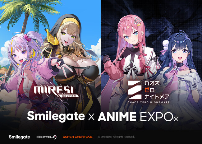 『カオスゼロナイトメア』『MIRESI』がアニメエキスポ 2026に出展！ブース詳細と特別イベント情報を公開