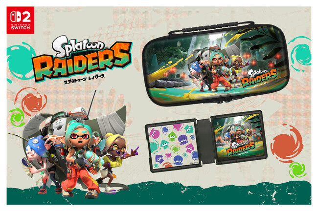 Nintendo Switch 2 用ライセンスアクセサリー「スプラトゥーン レイダース」シリーズ　全2種2026年7月23日（木）より発売開始予定！