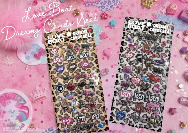 LOVEBOATから新作アイテム「DREAMY CANDY SEAL」が登場！