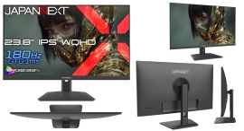 JAPANNEXTが23.8インチ IPSパネル搭載 180Hz対応のWQHDゲーミングモニターをAmazon限定 24,980円で6月11日(木)に発売 JAPANNEXTが23.8インチ IPSパネル搭載 180Hz対応のWQHDゲーミングモニターをAmazon限定 24,980円で6月11日(木)に発売