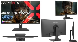 JAPANNEXTが23.8インチ IPSパネル搭載 180Hz対応のWQHDゲーミングモニターを28,980円で6月11日(木)に発売 JAPANNEXTが23.8インチ IPSパネル搭載 180Hz対応のWQHDゲーミングモニターを28,980円で6月11日(木)に発売