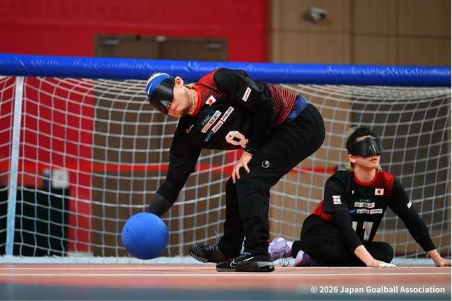 「2026 IBSA Goalball World Championships」 大会2日目 男女ともに開幕2連勝！女子はウクライナに、男子はフィンランドに勝利