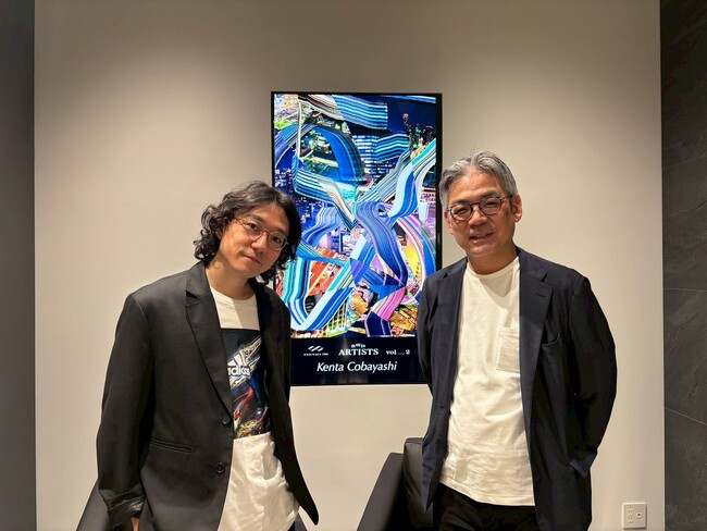 121周年を迎えた増永眼鏡「MASUNAGA1905 八重洲店」オープンを記念しアーティスト・小林健太とのトークイベントを開催