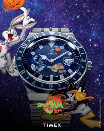 世界限定1,000本！TIMEX、映画『スペース・ジャム』30周年を記念した「Space Jam × Q TIMEX 30th Anniversary Limited Edition Watch」発売