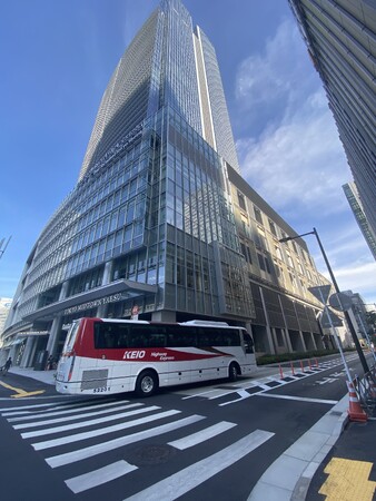 夜行高速バス『新宿・渋谷~神戸・姫路線』 バスターミナル東京八重洲へ乗り入れます