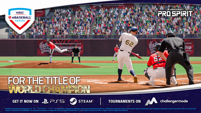 野球eスポーツの世界大会を大幅刷新『eBaseball(TM): PRO SPIRIT』による新たな大会が開幕