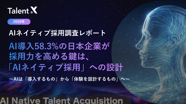 ＜AIネイティブ採用調査2026＞採用AIを導入する企業の約53.3%が「機能していない」実態、採用力を高める鍵は「候補者体験」