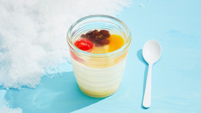 夏を彩るさわやかな味わい「白くまプリン」が登場！