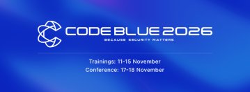 日本最大級のサイバーセキュリティ国際会議「CODE BLUE 2026」トレーニングの参加登録開始！