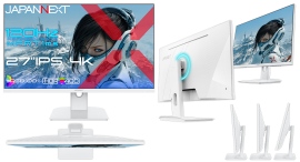 JAPANNEXTが27" IPSパネル 120Hz対応の4Kゲーミングモニター(ホワイト)をAmazon限定 34,980円で6月18日(木)に発売 JAPANNEXTが27" IPSパネル 120Hz対応の4Kゲーミングモニター(ホワイト)をAmazon限定 34,980円で6月18日(木)に発売