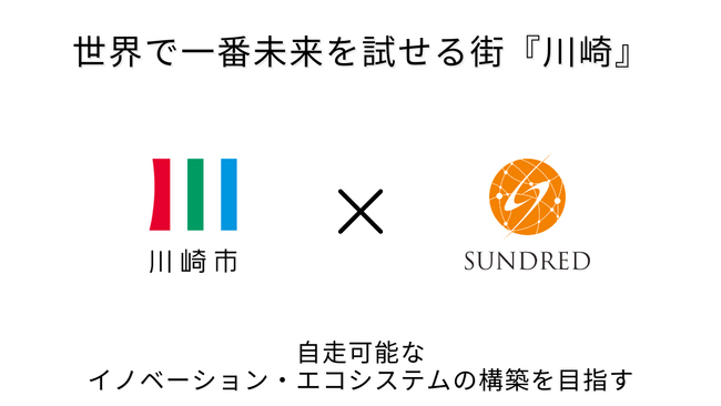 SUNDRED株式会社、川崎市「イノベーション・エコシステムの構築に向けた運営体制・機能等の検討業務委託」を受託