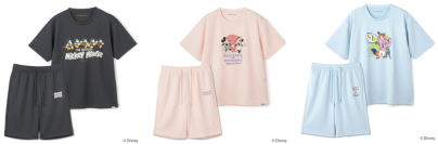 AOKIの疲労回復ウェア「リカバリーケアプラス®ルームウェア」から暑くなるこれからの季節に最適なディズニーデザインの半袖・半ズボンのメッシュタイプが新登場！