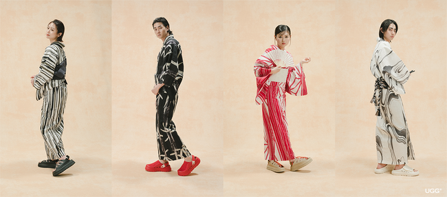 日本の夏を、もっと自由に。UGGのサンダルで楽しむ浴衣スタイリングを公開