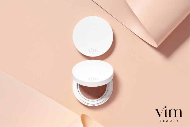 ＜vim BEAUTY＞仕上がりとキープ力で支持！クッションファンデ「effect like finish cushion foundation」に血色感を演出するミディアムピンクベージュカラーが登場