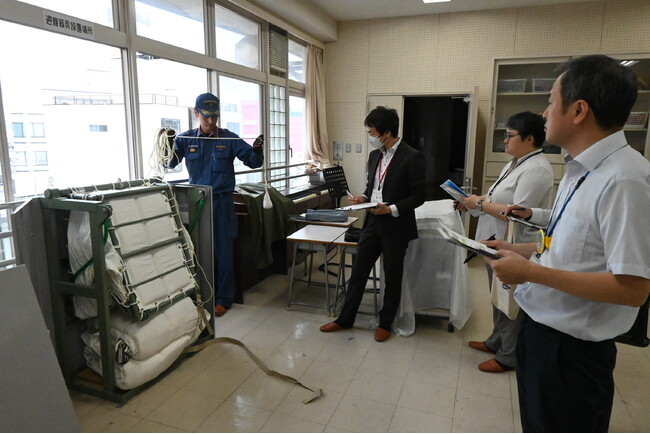 東京都北区の小学校火災を受けて　市内全小学校の防火体制を緊急点検