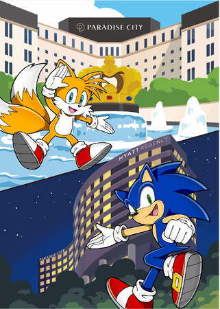 「ソニック・ザ・ヘッジホッグ」35周年記念！韓国「パラダイスシティ」との特別なコラボレーション 「SONIC CHECK IN ADVENTURE」6月22日（月）より開催！