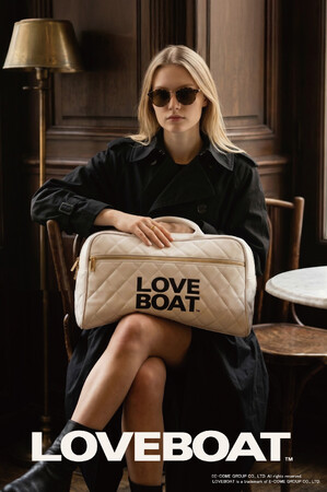 LOVEBOATより、洗練された都会的なムードを纏う「QUILTING BOSTON BAG」が新登場！大人なラグジュアリーストリートを演出。