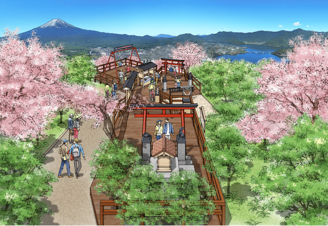富士山パノラマロープウェイ山頂に“願いと開運”の新名所「ご利益広場」・「絶景展望階段」7月16日（木）誕生！