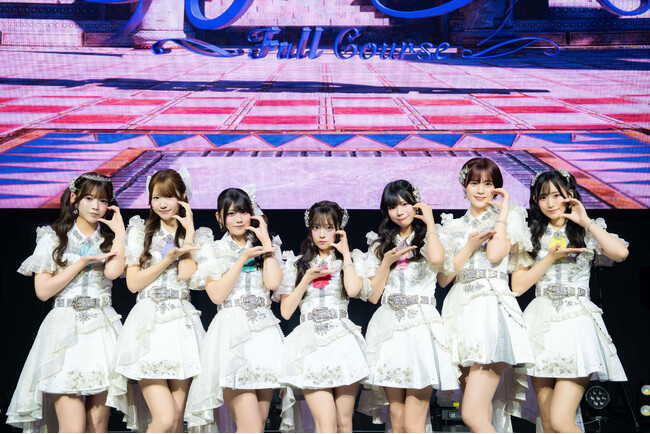 【ツインプラネット×HEROINES】阿部菜々実・中川心・水上凜巳花ら7人組アイドル「フルコース」デビュー4か月でZepp Shinjuku大盛況！待望の1stワンマン開催！6月24日配信新曲を初披露