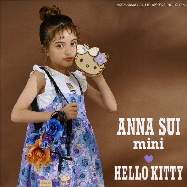 この夏ついに！ANNA SUI miniにこんがり日焼けした「ハローキティ」がやってきた