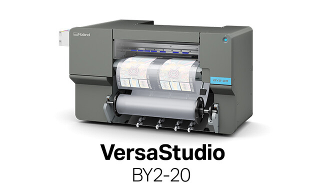 データ制作から印刷までをより簡単に、スムーズに。DTFプリントビジネスを身近にする「VersaStudio BY2-20」新登場。