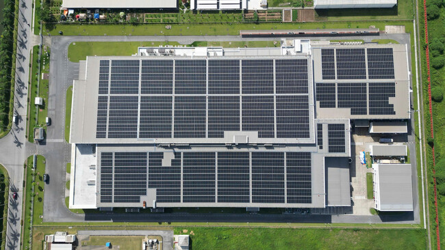 Nikkiso Vietnam, Inc.にて太陽光発電システムを導入